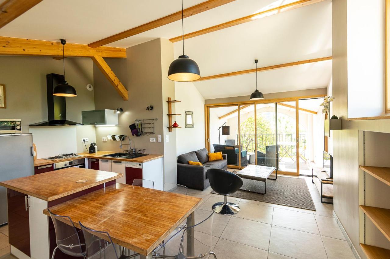 Appartement 4/6 Places Sud Ardeche Rosières Exterior foto